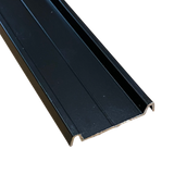 1-5/8" x 92" Aluminum Trailer Rub Rail Trim – Mill Finish or Black | Cargo & RV Flat Molding