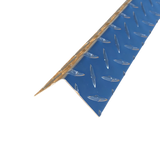 DIAMOND PLATE ALUMINUM CORNER GUARD | .045" Thick
