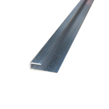 J Trim Aluminum Capping Rail Gutter Trim - 92" Long x 1/8" Hook x 7/8" Tall