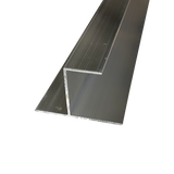 H-Channel 93" Aluminum Trim 2.5" x 1 5/8" Cargo Trailer Door Trim, Chair Rail