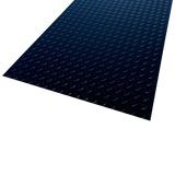 48" x 96" Black Aluminum Diamond Plate .025" Sheet
