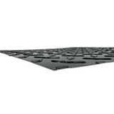48" x 96" Black Aluminum Diamond Plate .025" Sheet