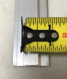 H Channel Aluminum Sheet Divider 1/8" Inside, 48-92" | Mill Finish