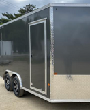 Charcoal Grey Aluminum Cargo Trailer RV Sheet Skin - 49" Wide .030" Thick (Painted)