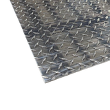 Diamond Plate Polished Aluminum Sheet Treadplate - .063" (1/16")