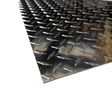 Diamond Plate Polished Aluminum Sheet Treadplate - .063" (1/16")
