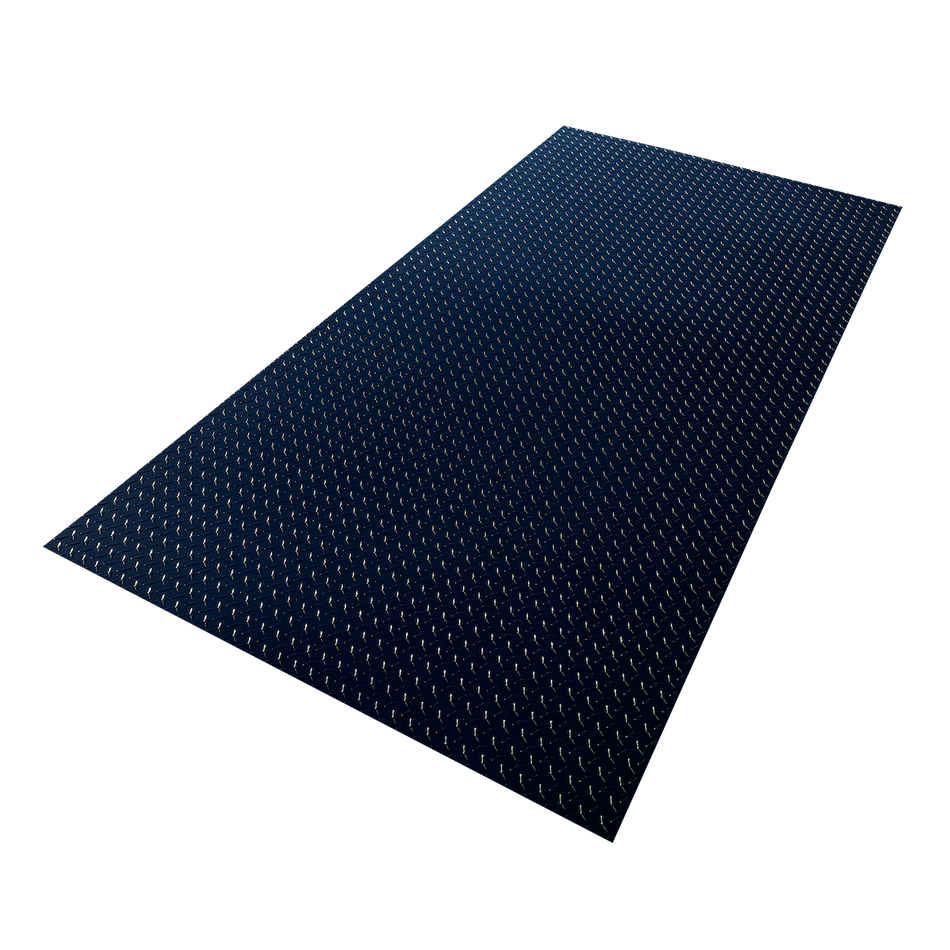 48" x 96" Black Aluminum Diamond Plate .025" Sheet