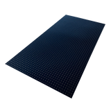 48" x 120" Black Aluminum Diamond Plate .025" Sheet