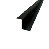 Black Aluminum Z Trim Angle 92" Long