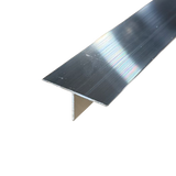 T-Trim 92" Aluminum Cargo Trailer Door Trim, Seam Connector Rail - 2" x 1"