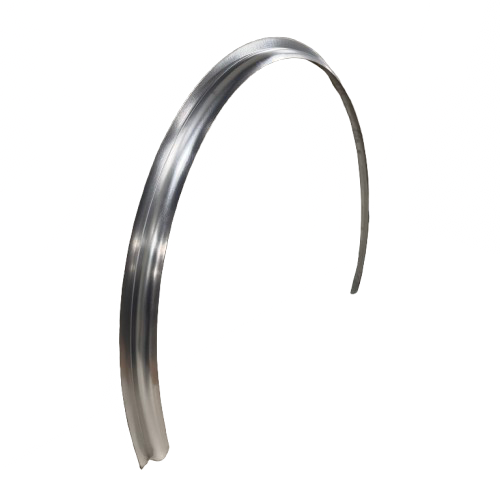 Smooth Fender Flare Round Aluminum - 26" x 36" x 1" | Mill Finish or Black