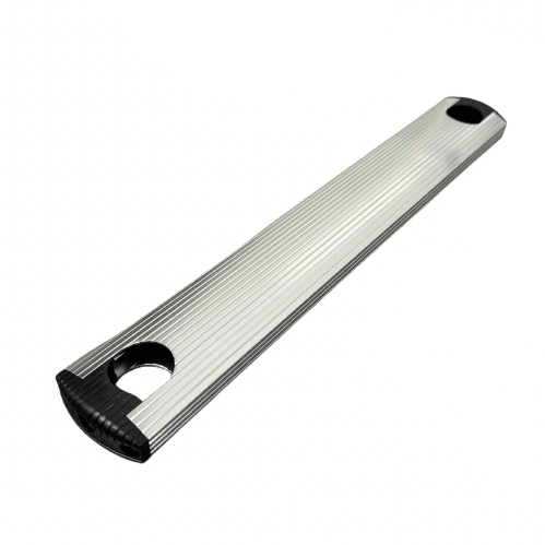 Aluminum Ladder Rung Universal Fit 13" Trailer RV Replacement for 1" Tube | Mill Finish or White