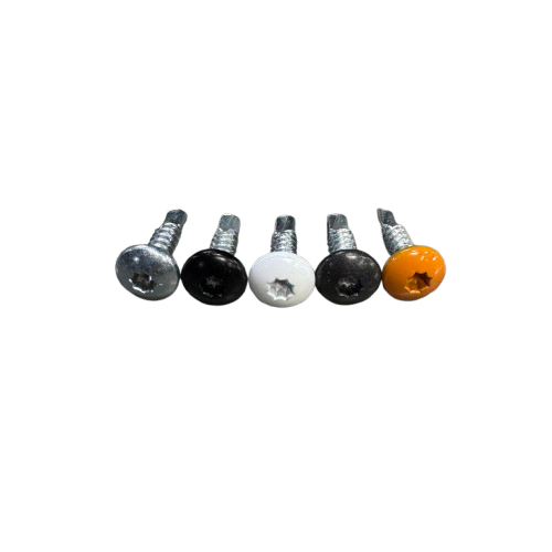 3/4" Self Tapping Sheet Metal Screws #10 - Multiple Colors