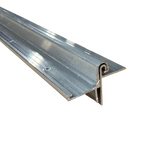 Aluminum Trailer Hinge Travel RV Galley Hatch Awning Door Hurricane Teardrop Insert - Mill Finish