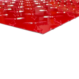 Red Aluminum Diamond Plate .025" Sheet (ALL SIZES)