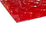 Red Aluminum Diamond Plate .025" Sheet (ALL SIZES)