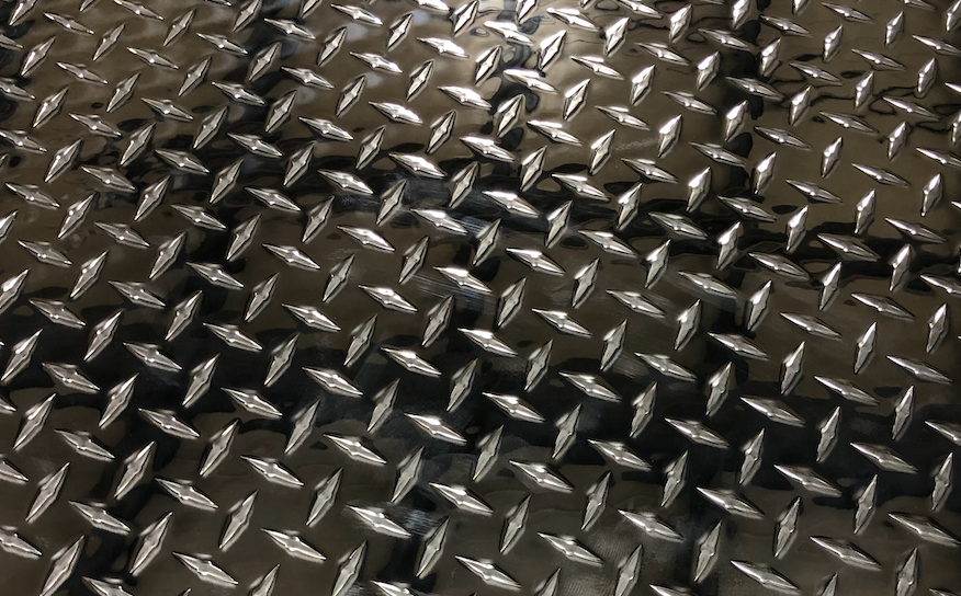 Aluminum Diamond Plate .045" Treadplate
