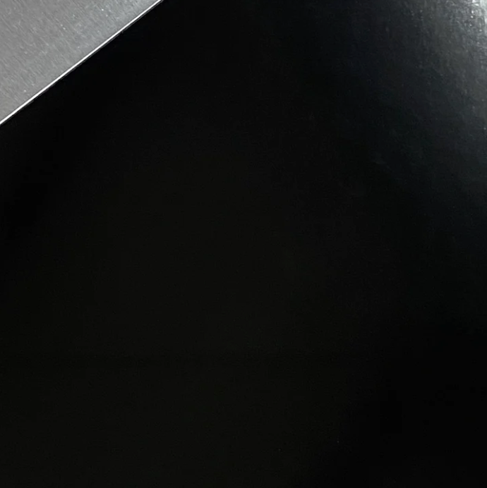 Black .040" Aluminum Cargo Trailer RV Sheet - 49" Wide (Painted)