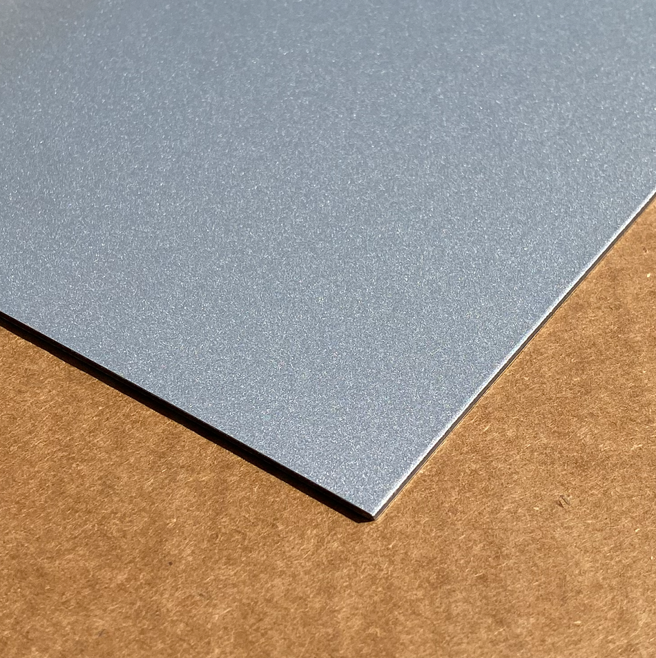 49" Silver Aluminum Composite Sheet 'Alumi-Tec' Panels (.080")