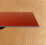49" x 96" Red Aluminum Composite Sheet 'Alumi-Tec' Panels (.080")