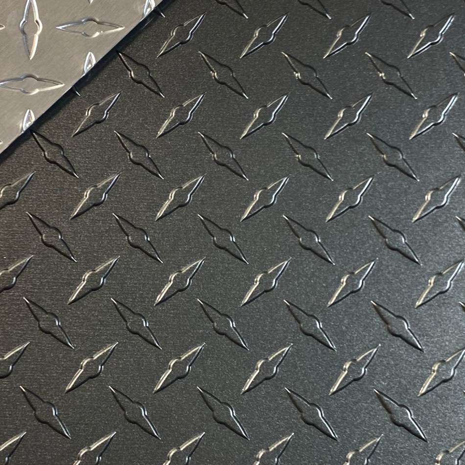 Diamond Plate & Stucco Aluminum Sheet SAMPLES