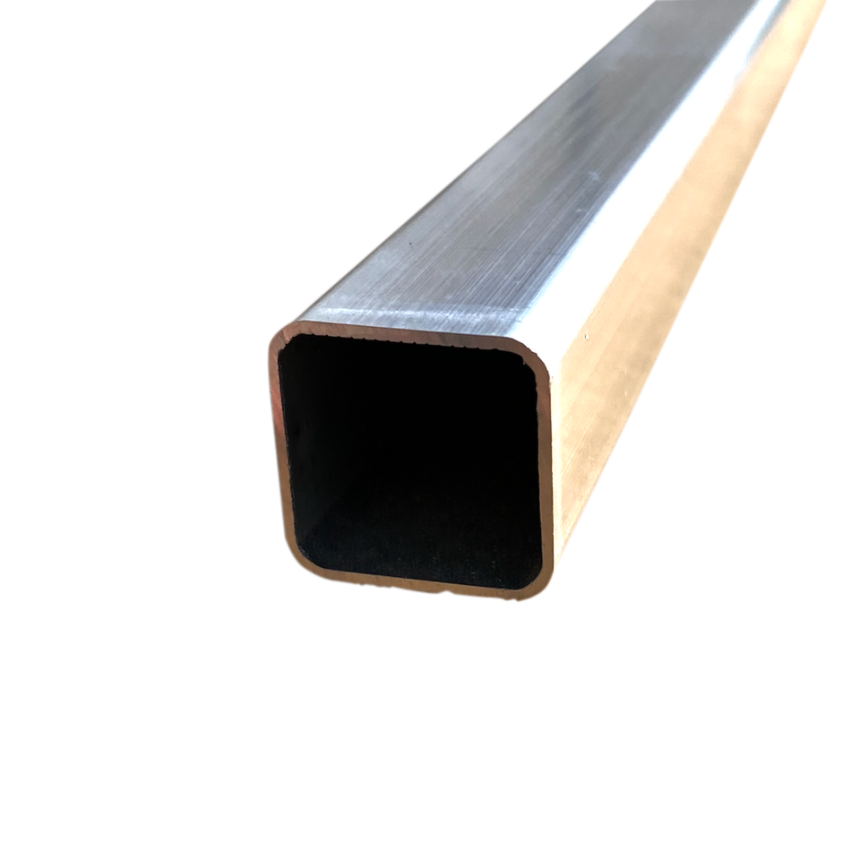 15/16" X 15/16" Aluminum Radius Edge Square Tube | 48"-92"