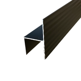 H-Channel 93" Aluminum Trim 2"x1 1/8" Cargo Trailer Door Trim, Chair Rail