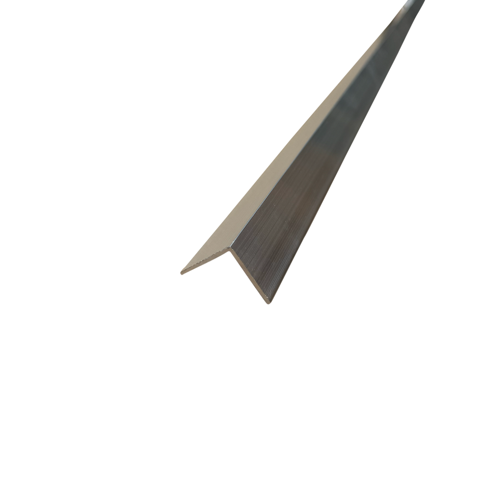 1" x 1" Aluminum Angle Trim 1/16" (48-92") | Mill Finish