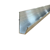 Gutter Rail 92" Aluminum Channel 1 3/8" x 5/8" Trailer, RV Trim