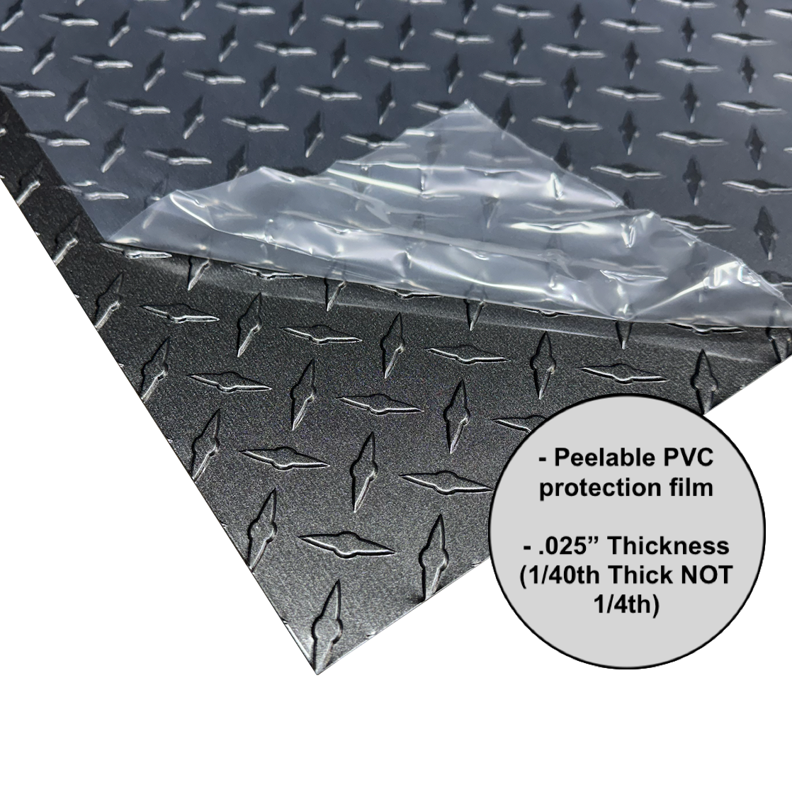 24 X 96 .030 Thick Charcoal Grey Aluminum Flat Sheet – Painted 3003 Alloy, Unbranded