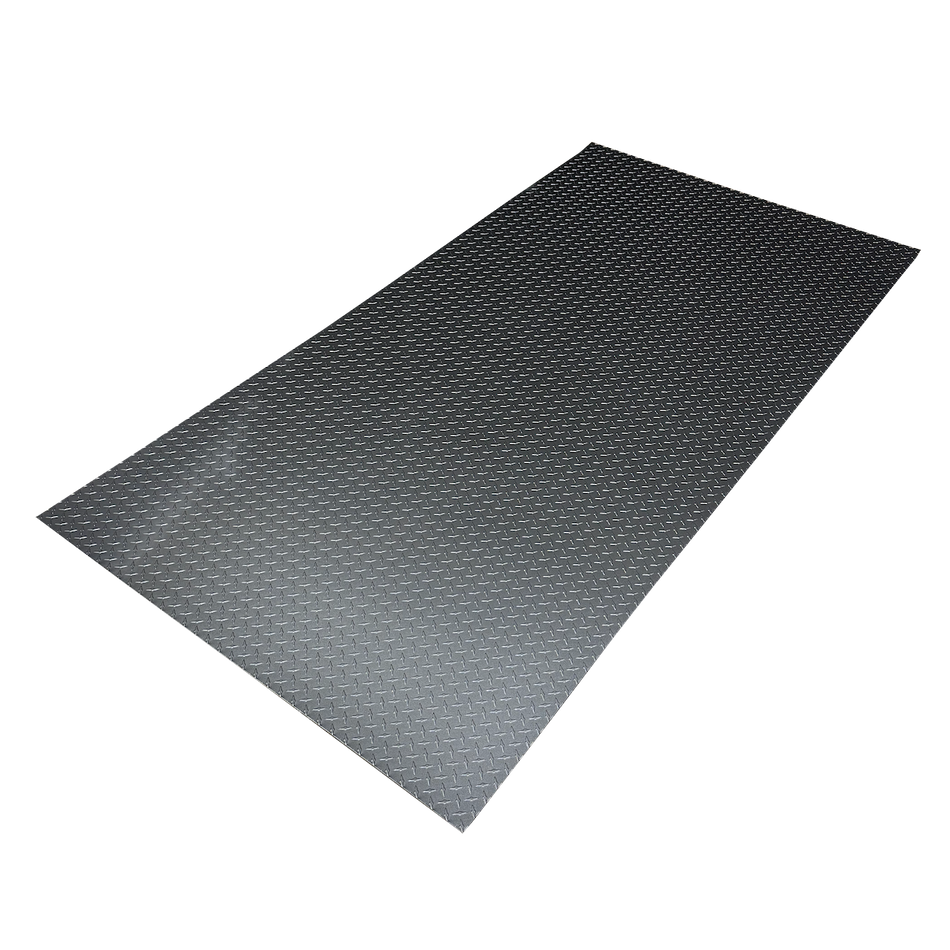 Charcoal Grey Aluminum Diamond Plate .025" Sheet (ALL SIZES)