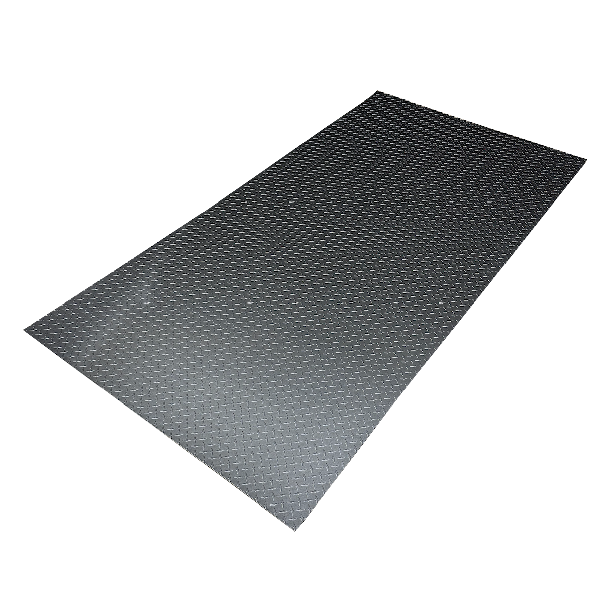 EAGLE 0.025" Thin Embossed Aluminum Diamond Plate Roll - 10ft Long, Black Checker Plate Sheet (8" X 10ft)
