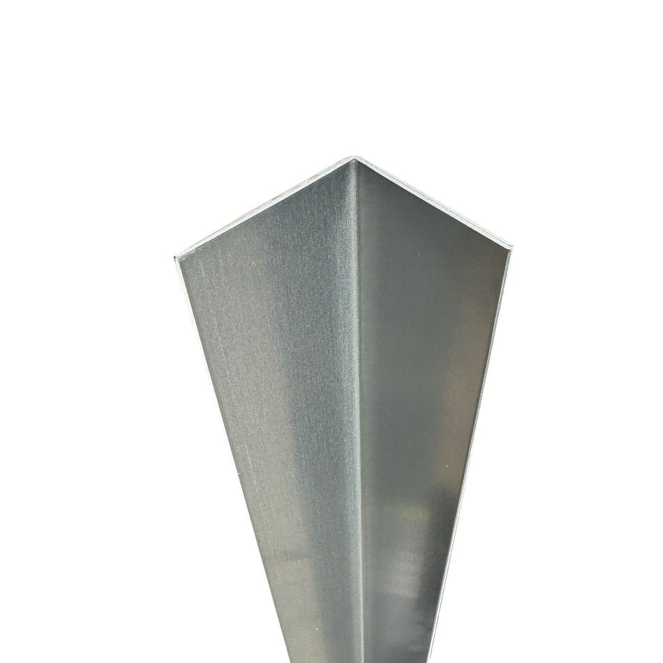 Aluminum Corner Guard (Inside) - 1.5" x 1.5" x 48" | Mill Finish