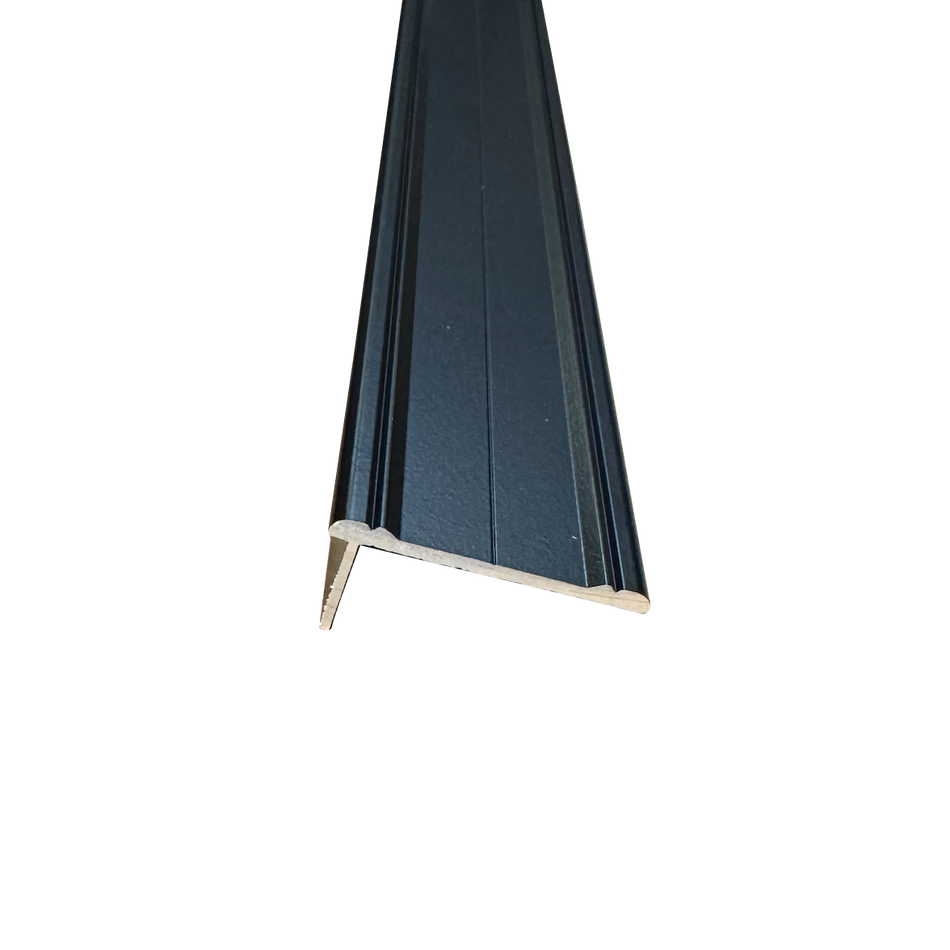 1-3/4" x 92" Aluminum Cargo Trailer RV Rub Rail Trim 5/8" Leg | Mill Finish or Black