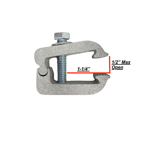TL-2022 Truck Cover Clamp - Aluminum Clamp for Tonneau Covers and Lids