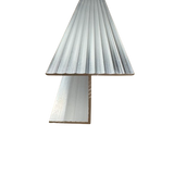 H-Channel 93" Aluminum Trim 2" x 1-3/8" (1-1/4" Inside) Cargo Trailer Door Trim, Chair Rail