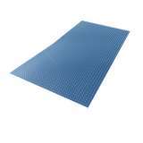 image of 48x96 polished aluminum diamond plate sheet, .025 inch thick