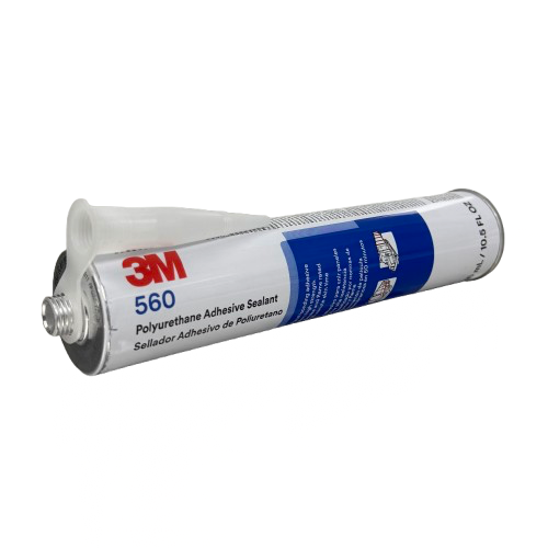 3M Polyurethane Adhesive Sealant 560 - 10.5 oz (310 mL) Cartridge - Trim, Doors, Edging | White or Black