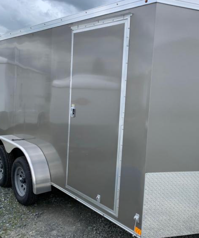 Pewter Aluminum Cargo Trailer RV Sheet Skin - 49" Wide .030" Thick (Painted)