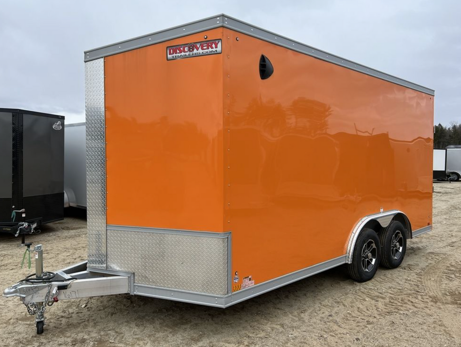 Orange Aluminum Cargo Trailer RV Sheet Skin - 49" Wide .030" Thick (Painted)